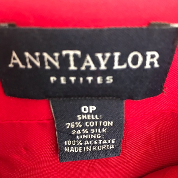 Ann Taylor Petites Dress Size 0P - Picture 3 of 3